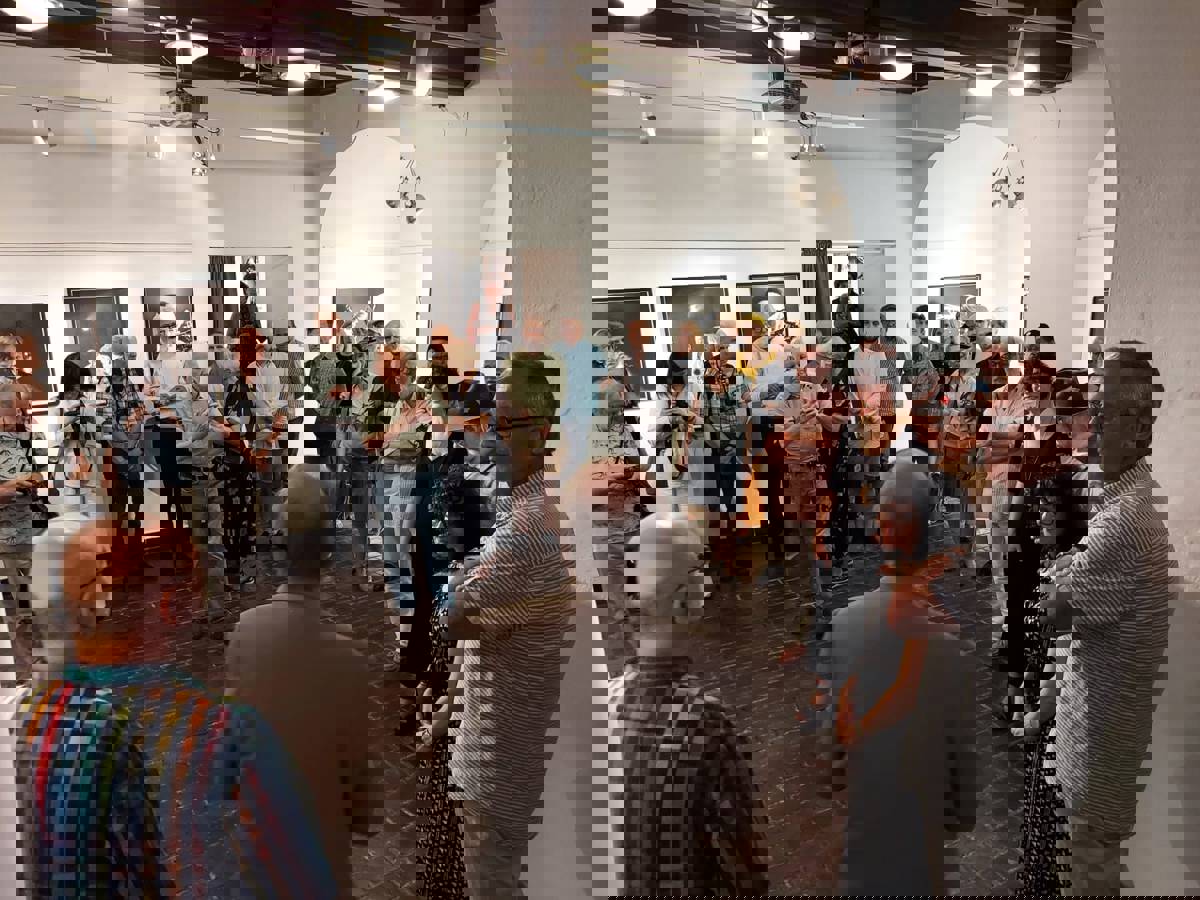 Wernisaż wystawy Andrzeja Dąbrowskiego FotoJAZZ. Fot. ZAiKS