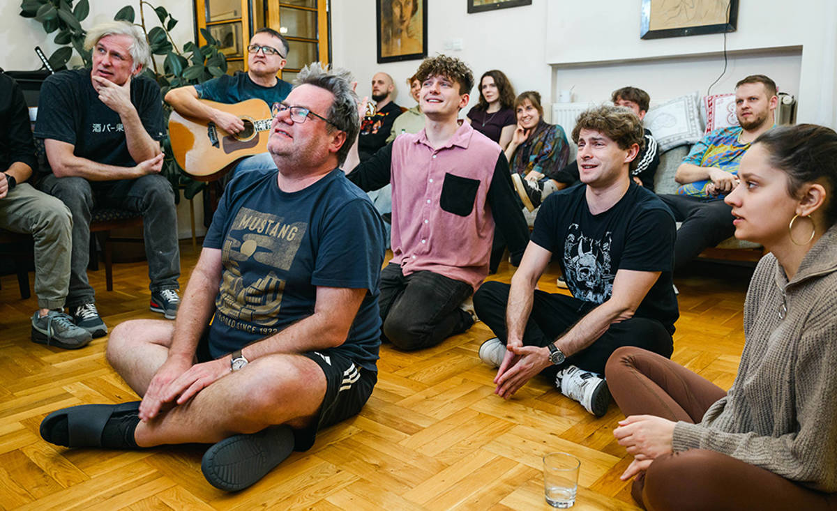 Przemek Myszor, Jacek Królik, Wojtek Byrski, Szymon Orłowski, Klara Wysocka, Jarek Radzikowski, Anna Kamińska, Karolina Cegłowska, Paweł Ulita, Kuba Korban, Wojtek Lechończak, fot. Jacek Dyląg