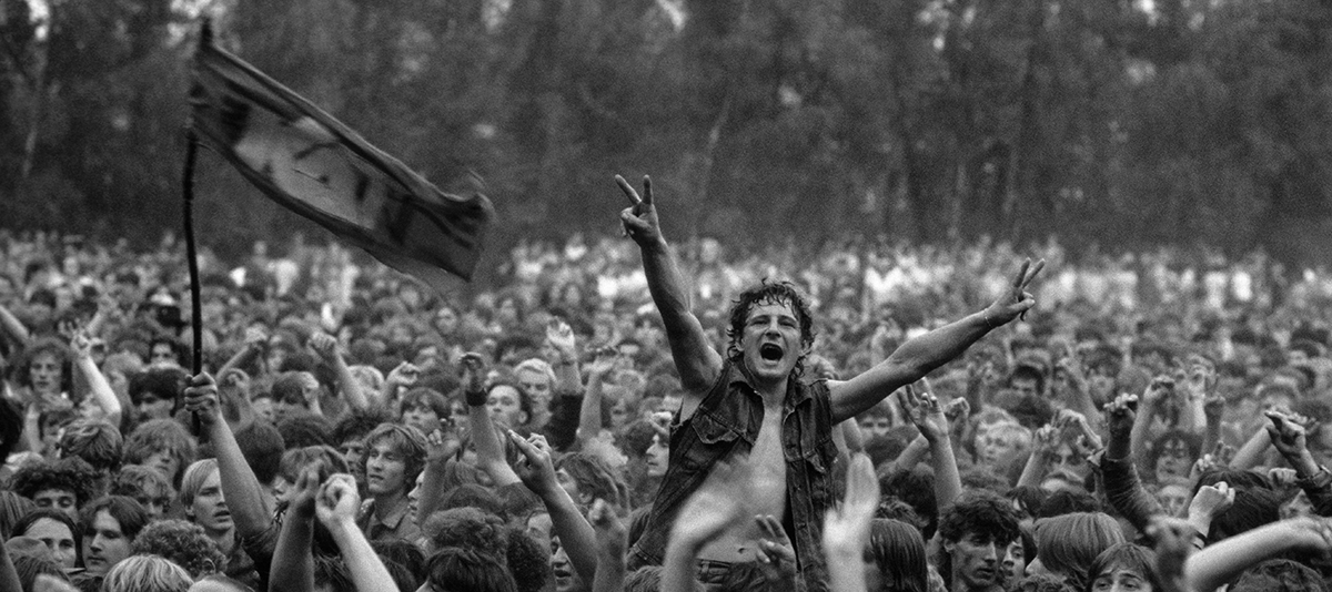 Festiwal w Jarocinie 1985, fot. ze zbiorów Spichlerza Polskiego Rocka / Muzeum Regionalnego w Jarocinie