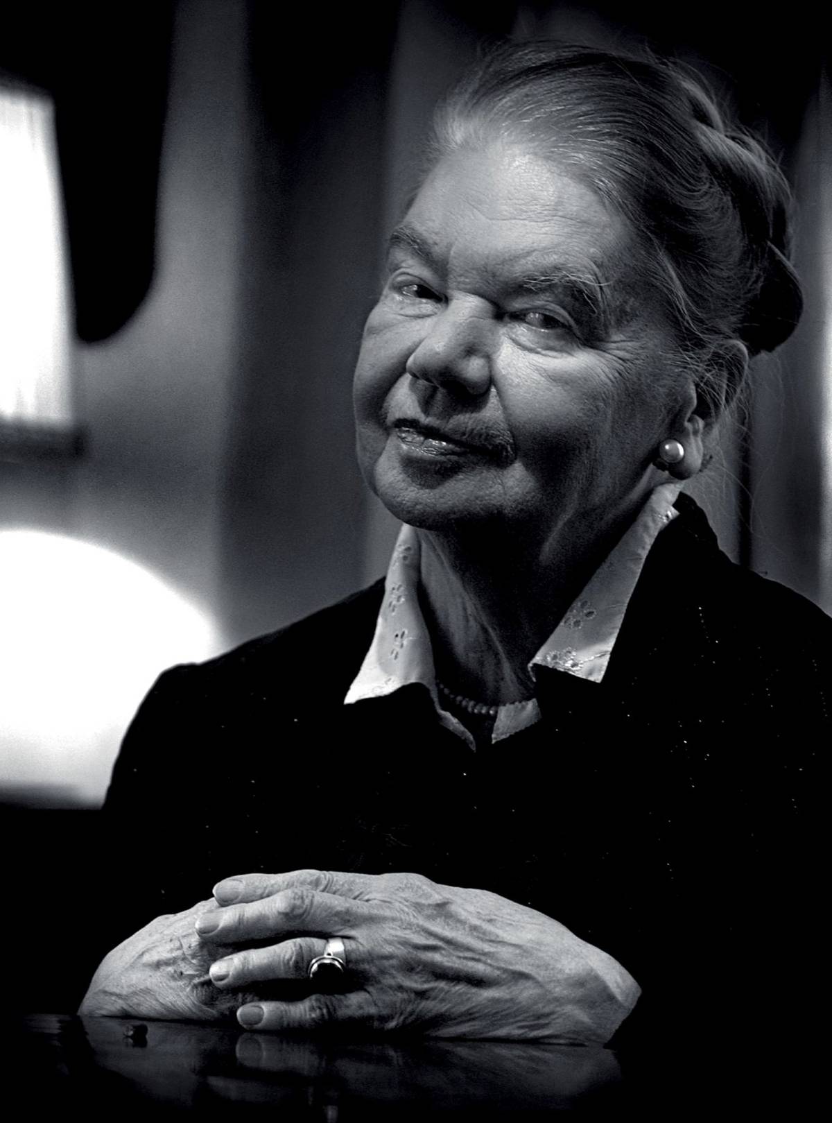 Julia Hartwig. Fot. Wojciech Druszcz