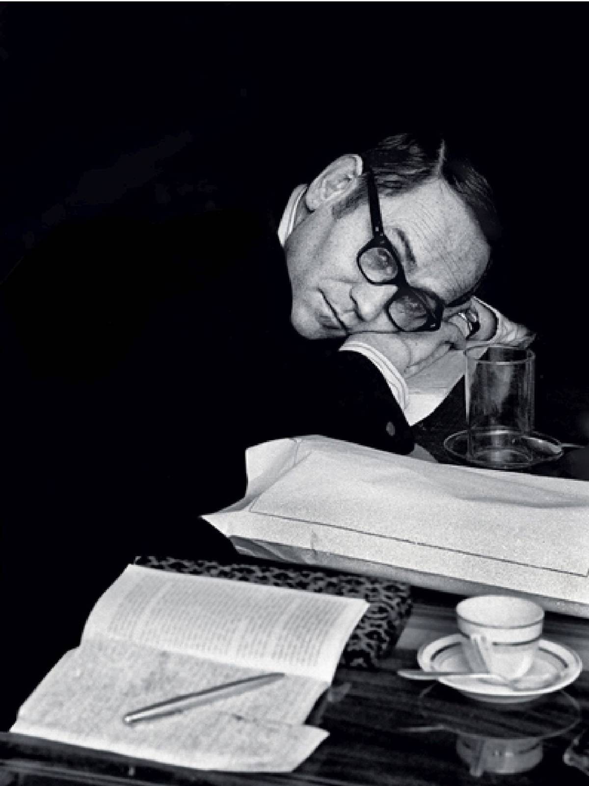 Tadeusz Konwicki. Fot. Wojciech Druszcz 