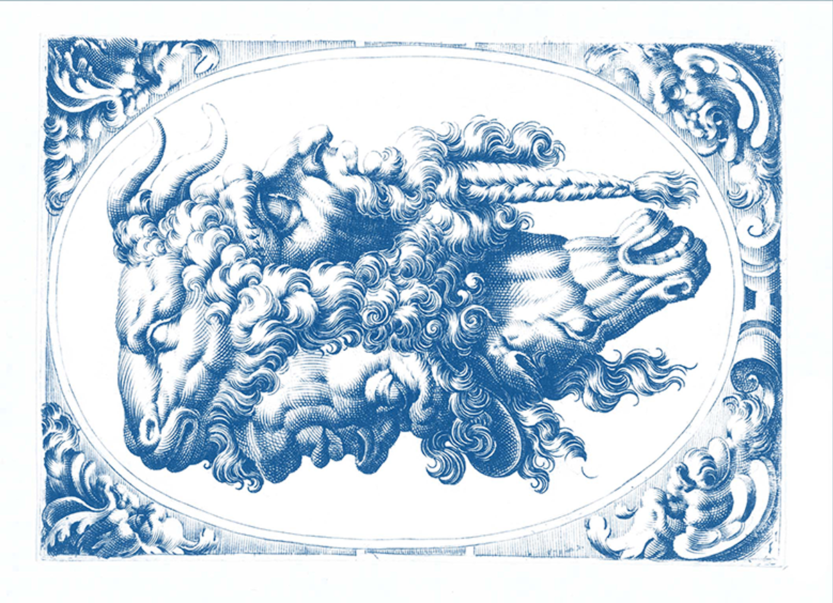 Personifikacje czterech pór roku według obrazu Giuseppe Arcimboldo, źródło: Rijks Museum