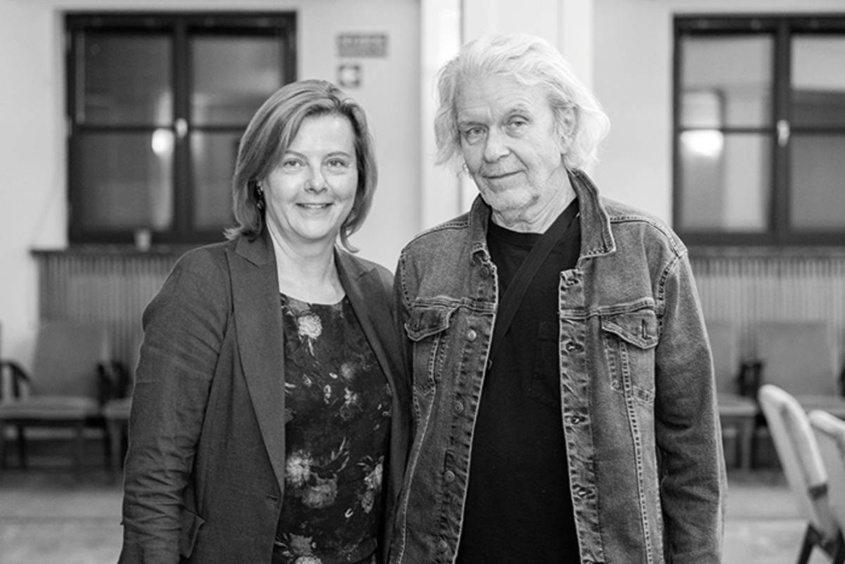 Olga Krysiak, Zbigniew Rybczyński, fot. Filip Miller