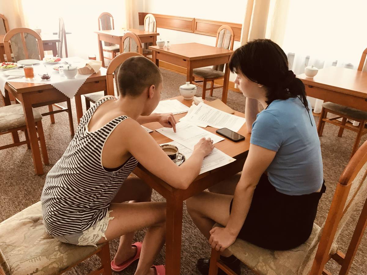 Zosia poznaje meandry formularzy , fot. Kinga Wojciechowska Presto