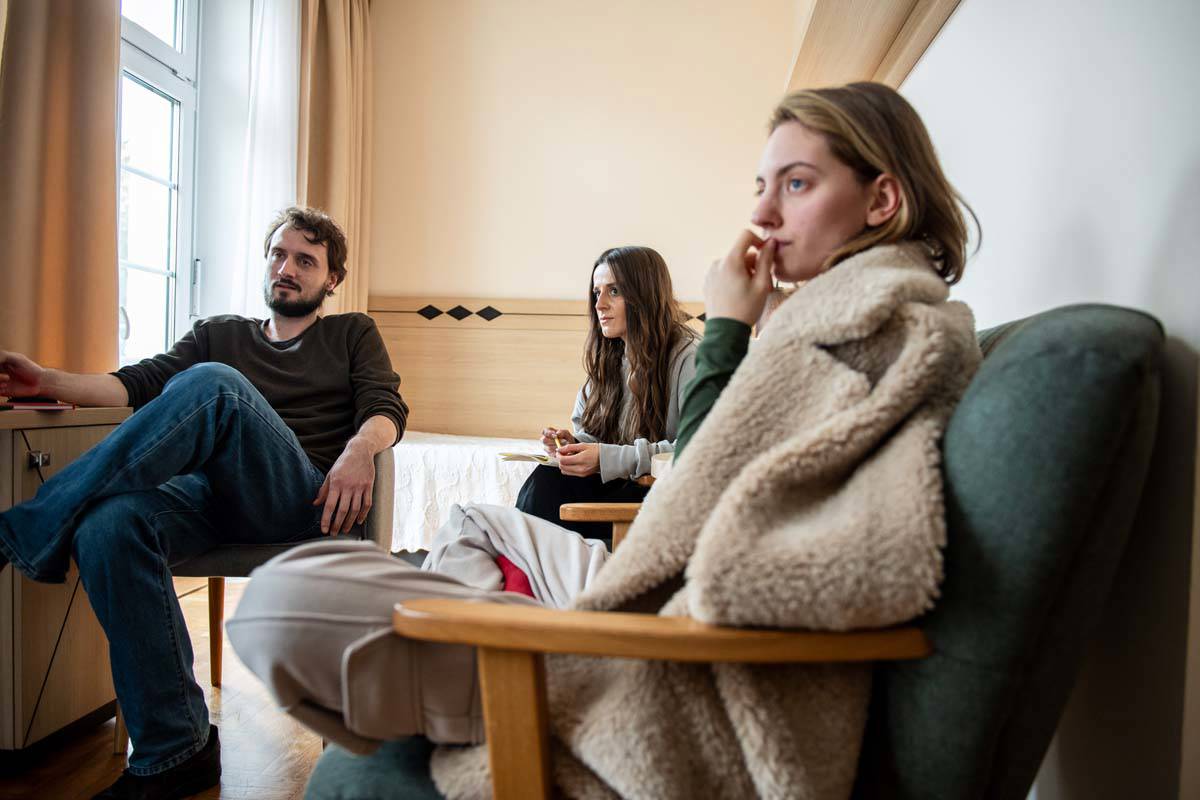 Grzegorz Paczkowski, Iwona Kuśnierz, Julia Daniluk fot. Jacek Dyląg
