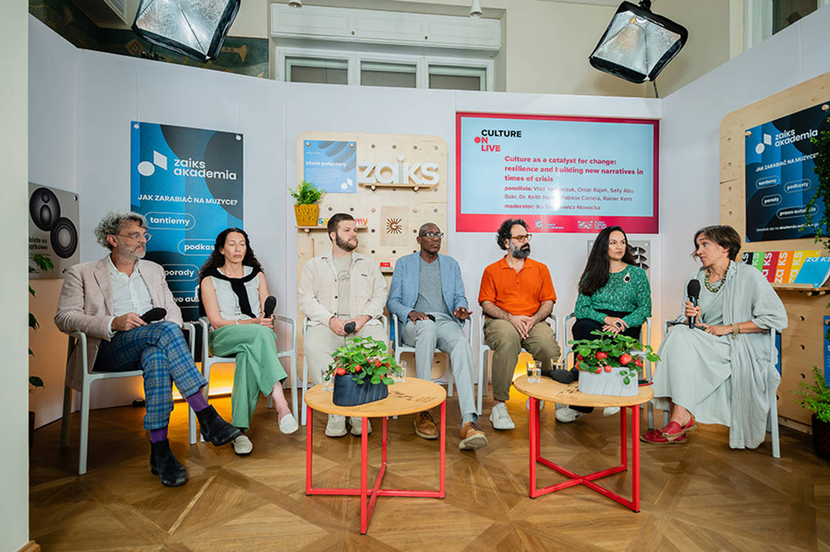 Reiner Kern, Sally Abu Bakr, Vladyslav Yaremchuk, Keith Nurse, Omar Rajeh, Patricia Carrera, Ika Sienkiewicz-Nowacka, fot. Radosław Kaźmierczak