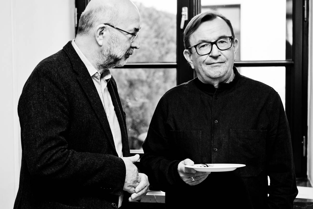 Janusz Fogler i Rafał Bryndal. Fot. Karpati&Zarewicz