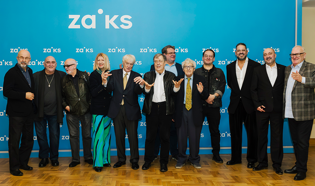 Od lewej: Janusz Fogler, Emil Wesołowski, Ignacy Szczepański, Zofia Rudnicka, Maciej Małecki, Maciej Wojtyszko, Wojciech Byrski, Andrzej Zaniewski, Jarek Szubrycht, Ferid Lakhdar, Miłosz Bembinow, Jacek Cygan, fot. Anna Hernik