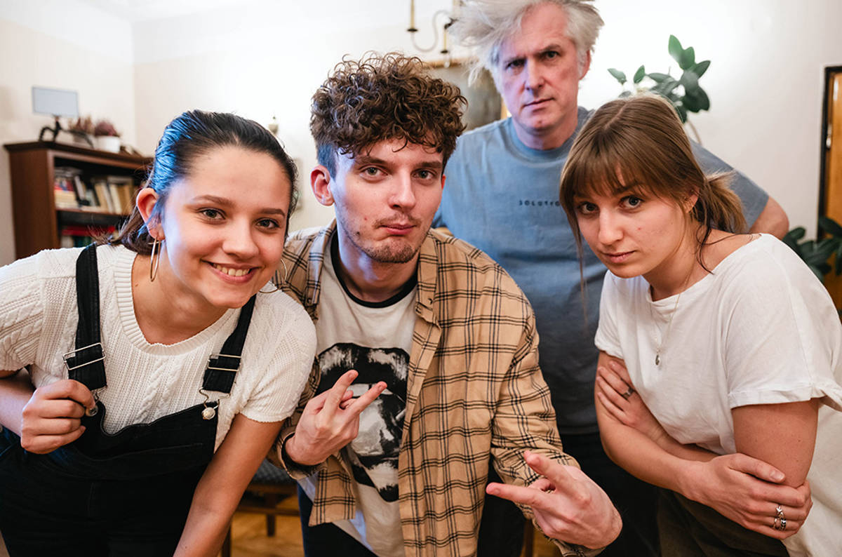 Patrycja Nawojska, Jarek Radzikowski, Przemysław Myszor, Karolina Cegłowska, fot. Jacek Dyląg