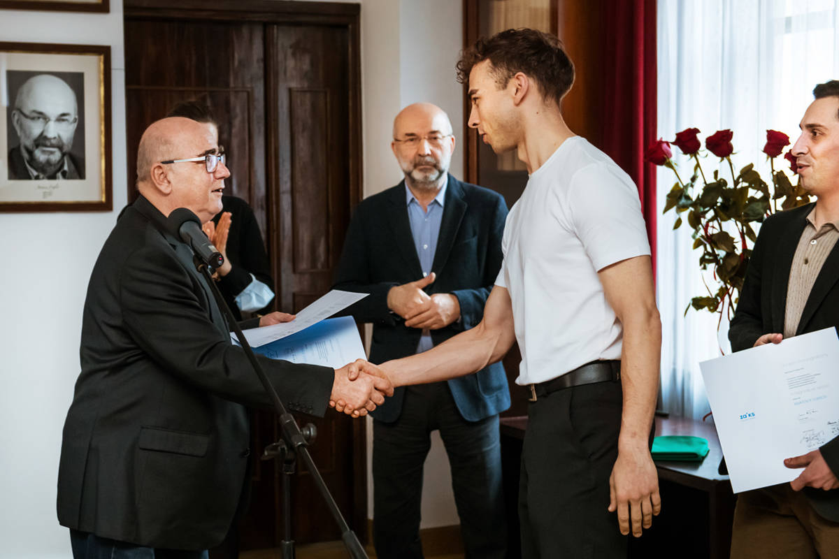Emil Wesołowski, Janusz Fogler, Piotr Jeznach, Anatoliy Ivanov. Fot. Karpati&Zarewicz