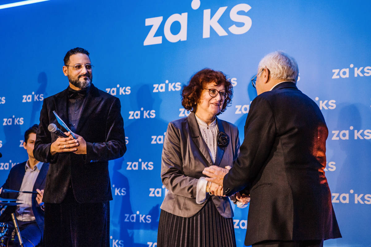 Ferid Lakhdar, Grażyna Stachówna, Michał Komar, fot. Karpati&Zarewicz