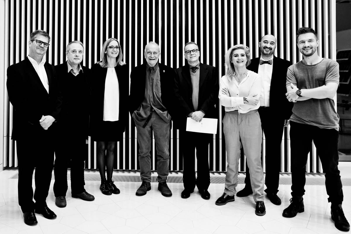 Janusz Stalmierski, Marcin Błażewicz, Dorota Serwa, Edward Pałłasz, Lorenzo Ferrero, Patrycja Pieczara, Miłosz Bembinow,  Adam Sztaba Fot. Kinga Karpati&Daniel Zarewicz PRESTIGE PORTRAIT