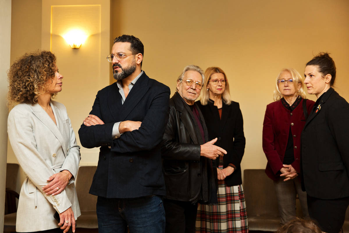 Anna Wysocka, Ferid Lakhdar, Przemysław Śliwa, Zofia Rudnicka, Hanna Kamińska, Kaya Kołodziejczyk fot.: Karpati&Zarewicz