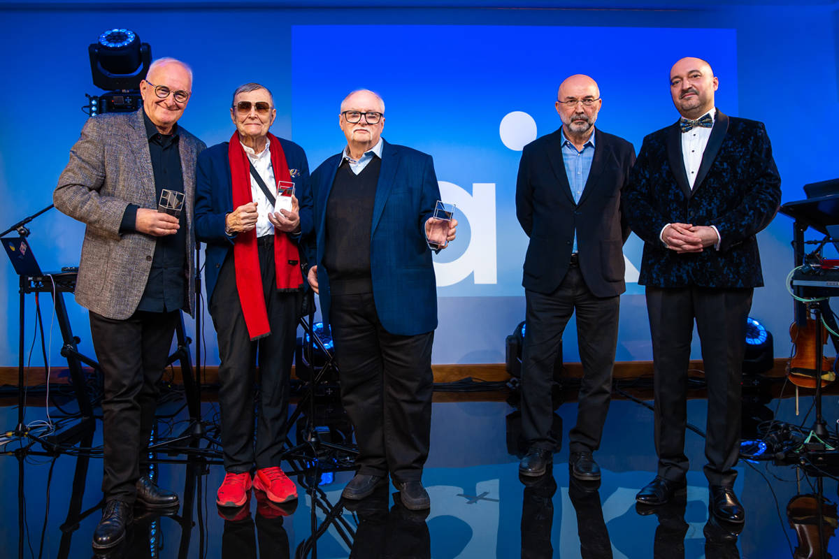 Jacek Cygan, Krzysztof Dzikowski, Bogdan Olewicz, Janusz Fogler, Miłosz Bembinow fot. Karpati&Zarewicz