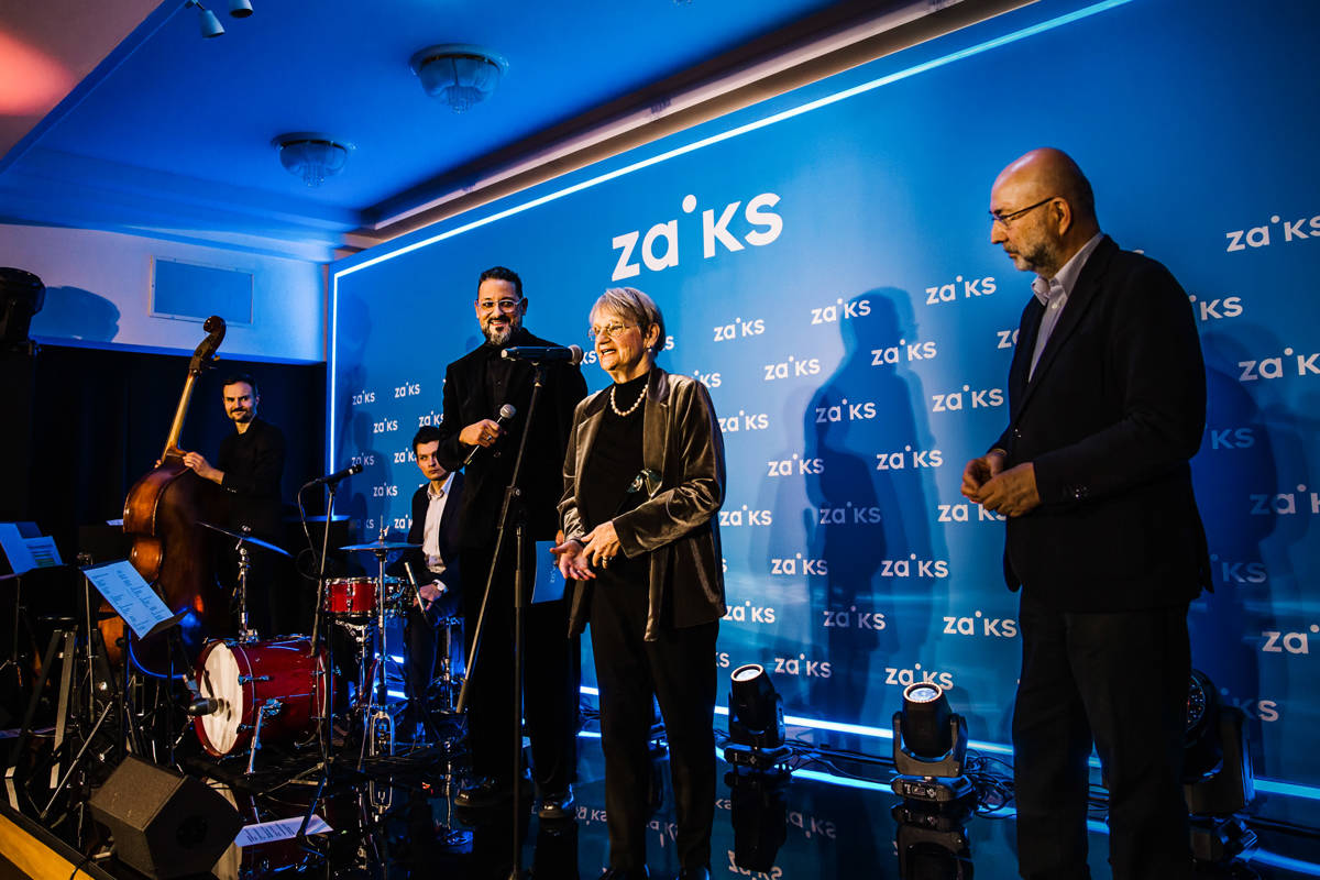 Ferid Lakhdar, Maria Poprzęcka, Janusz Fogler, fot. Karpati&Zarewicz