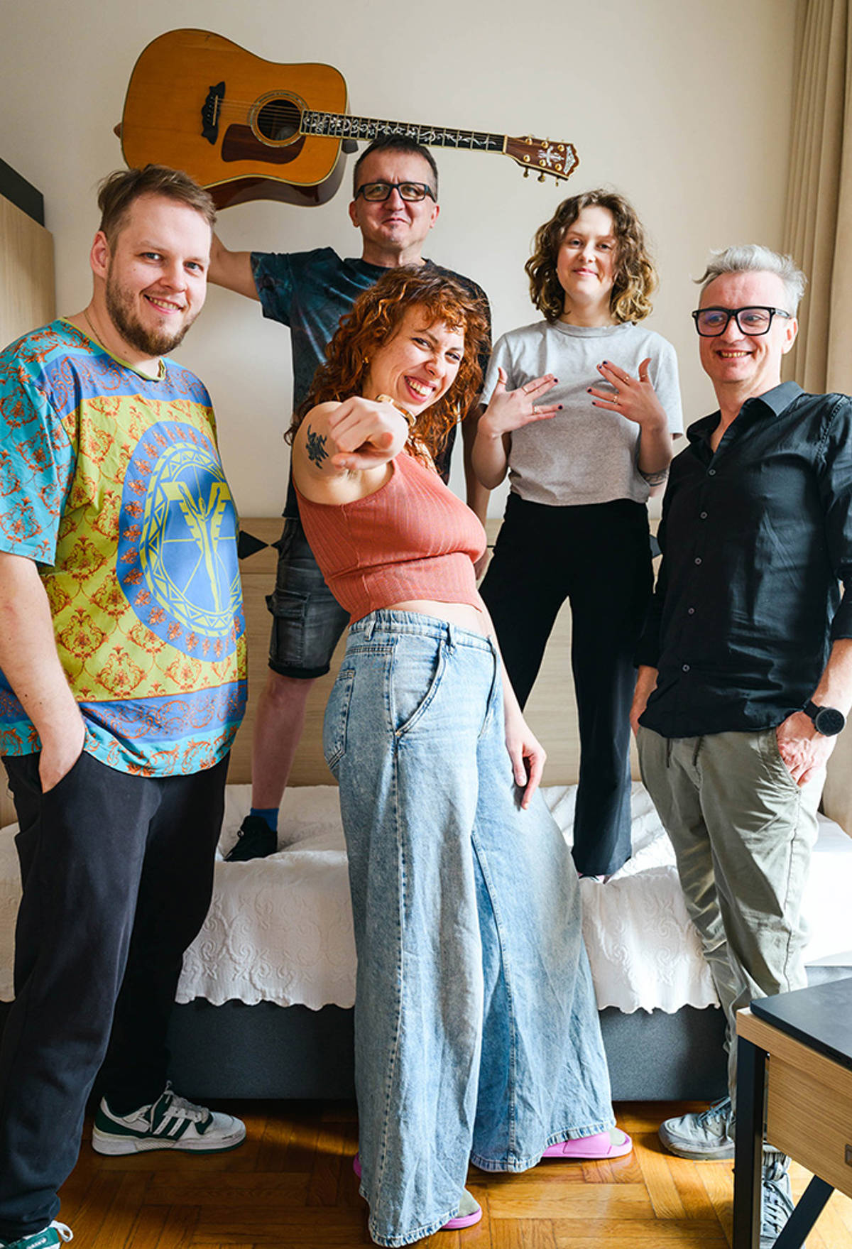 Wojciech Lechończak, Klara Wysocka, Jacek Królik, Iga Kumka, Ryszard Kunce, fot. Jacek Dyląg