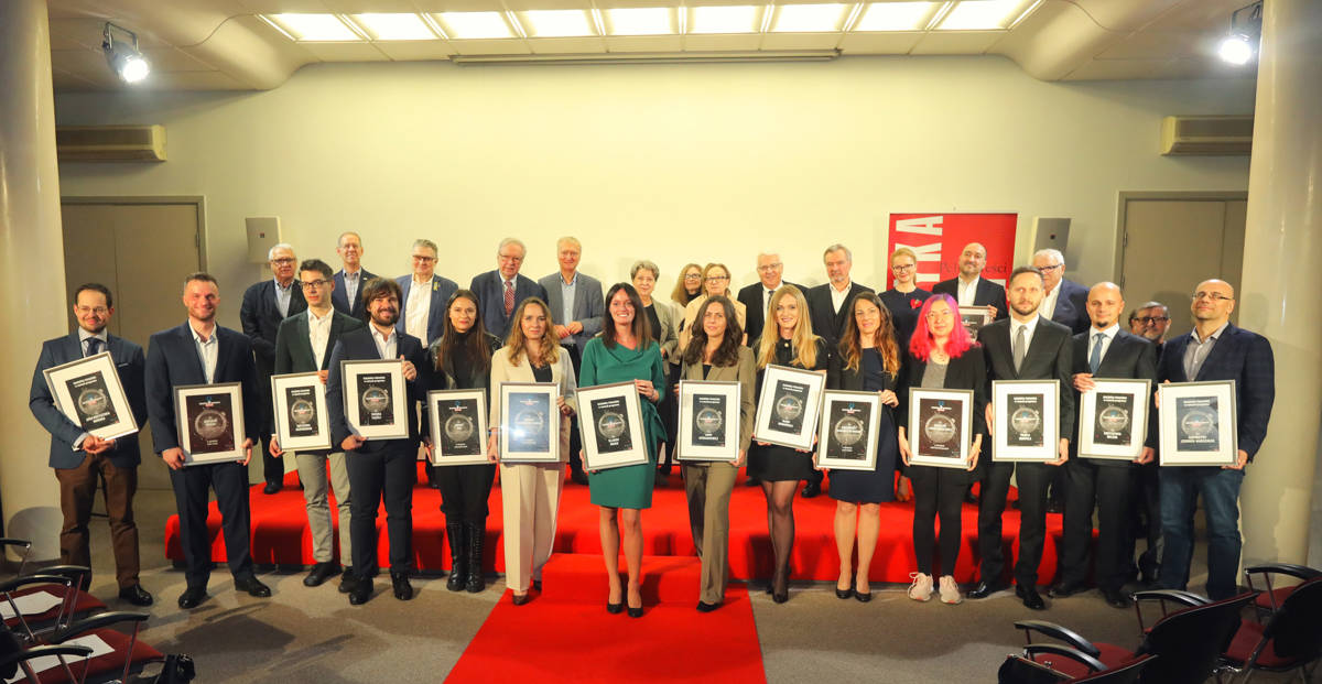 Laureaci i finaliści, jury oraz mecenasi Nagród Naukowych POLITYKI 2022. Fot. Leszek Zych / POLITYKA