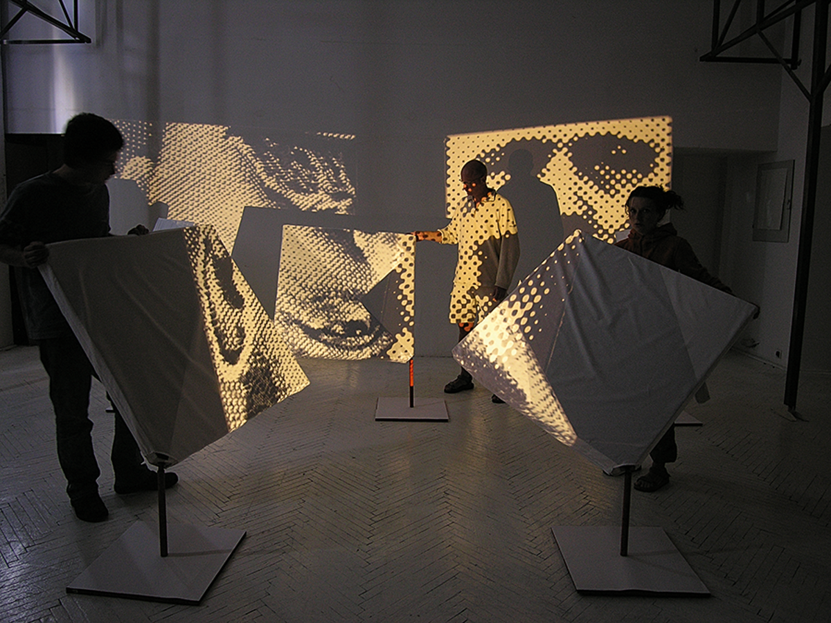 Kompozycja manipulacyjna, 1966, wł. Muzeum ASP. fot. arch. artysty