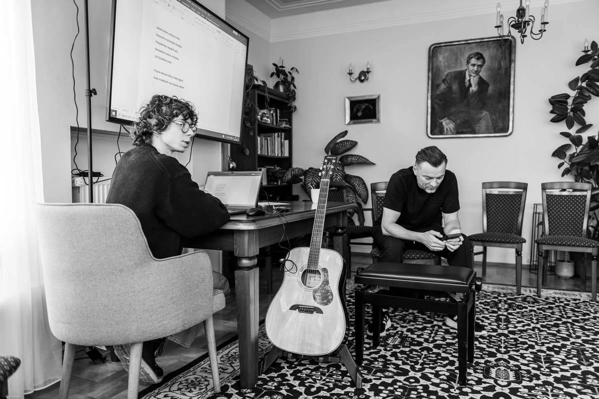 Kacper Mańkowski, Marcin ‘Liber’ Piotrowski fot. Jacek Dyląg