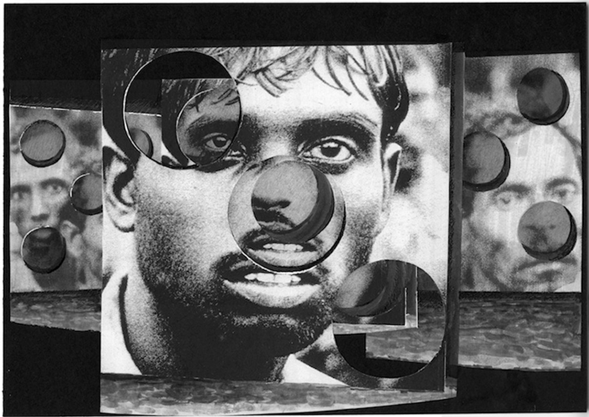 Studium do Żywego kolażu, ok. 1970. fot. arch. artysty