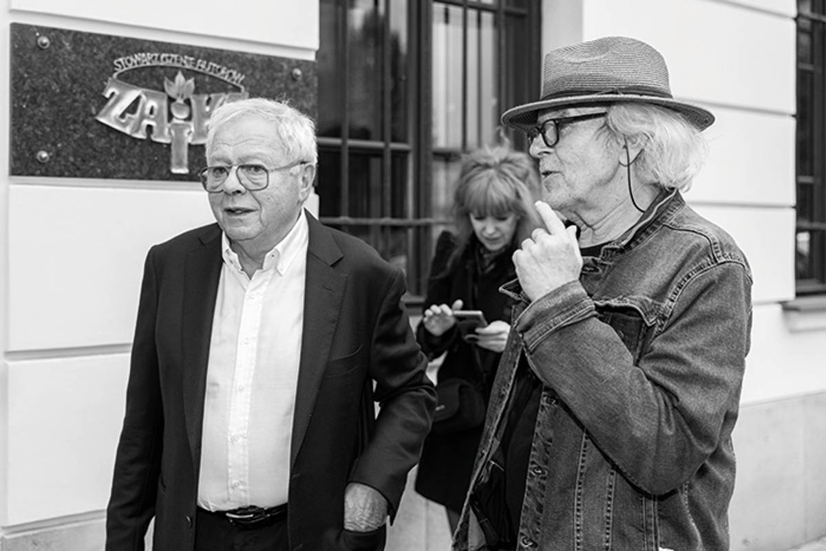 Michał Komar, Dorota Zglobicka, Zbigniew Rybczyński, fot. Filip Miller