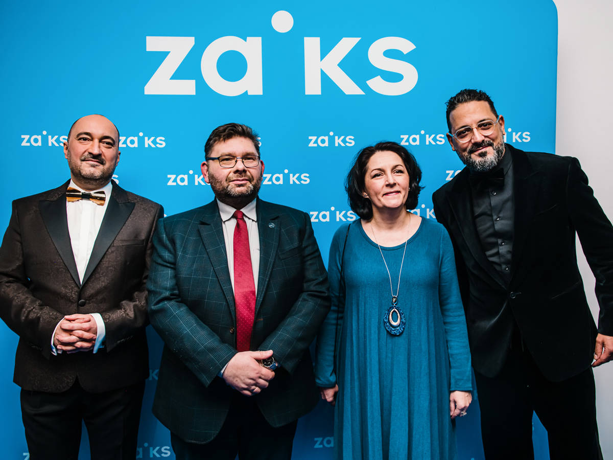 Miłosz Bembinow, Paweł Łukaszewski, Joanna Łukaszewska, Ferid Lakhdar, fot. Karpati&Zarewicz