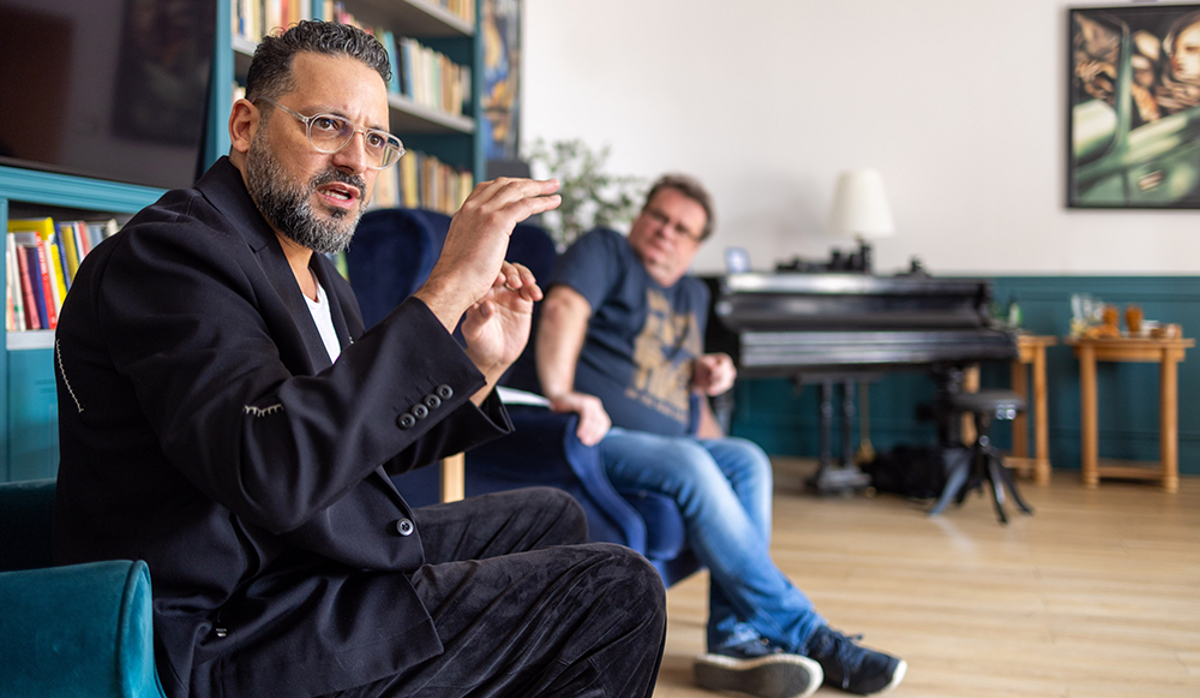 Ferid Lakhdar, Wojciech Byrski, fot. Filip Miller