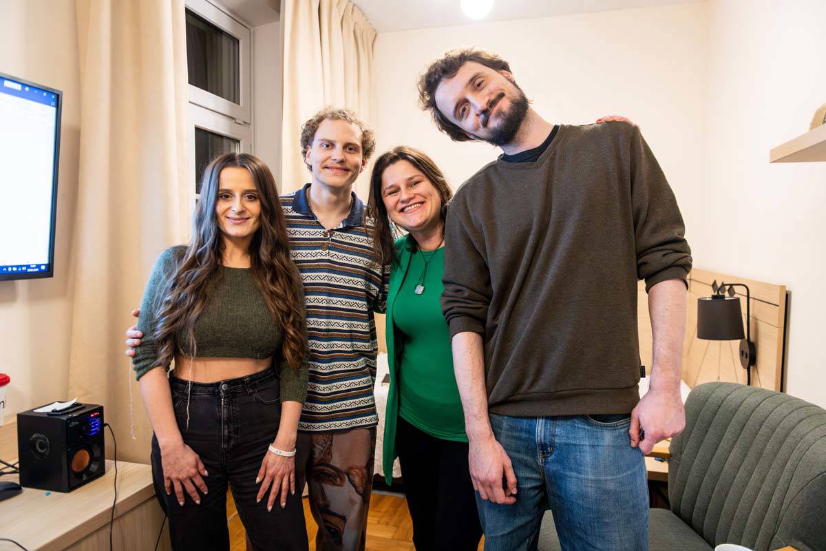 Iwona Kuśnierz, David Kaletka, Daga Gregorowicz, Grzegorz Paczkowski fot. Jacek Dyląg
