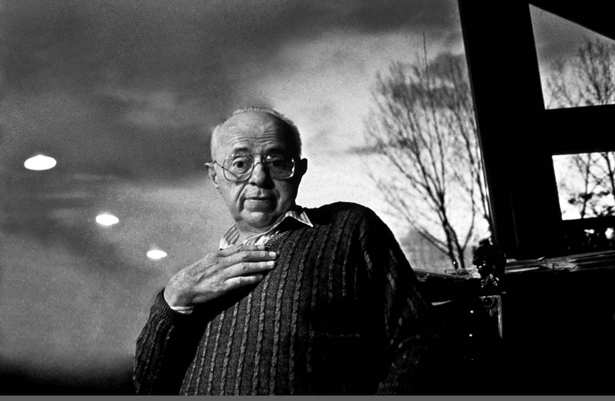 Stanisław Lem. Fot. Wojciech Druszcz