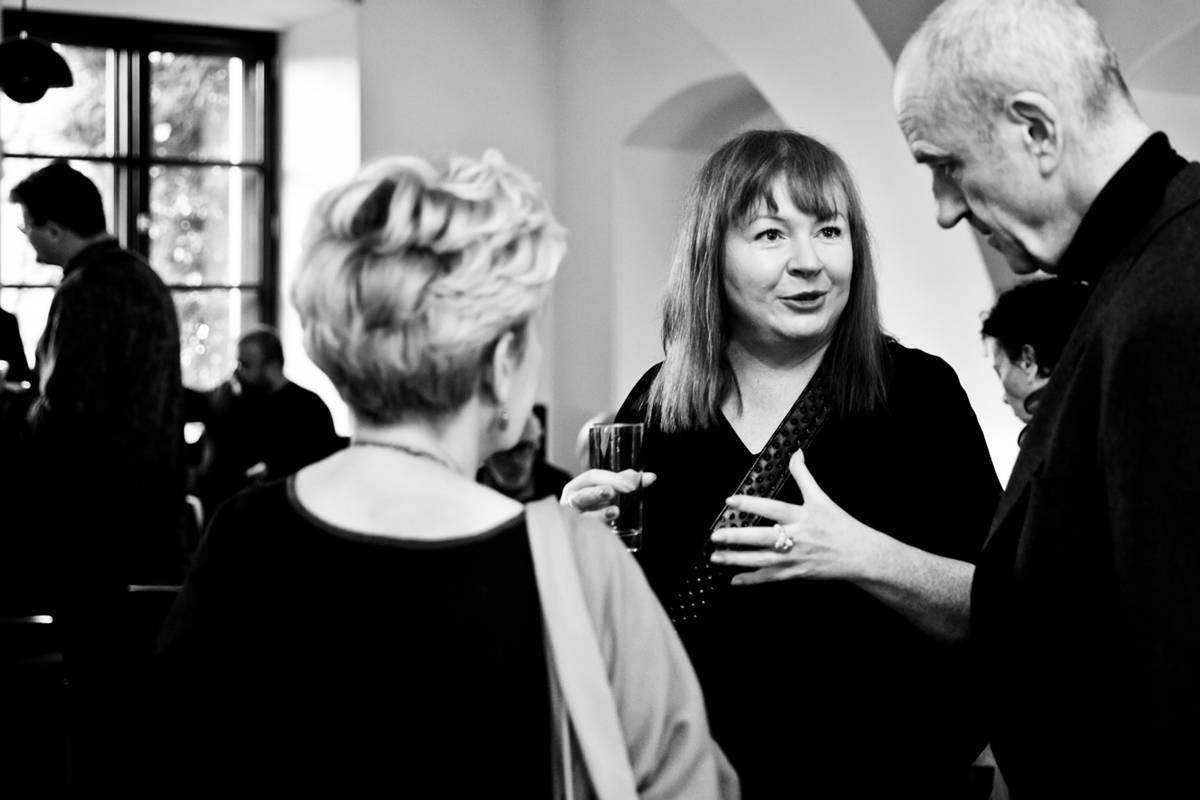 Anna Piwkowska, Agnieszka Lubomira Piotrowska i Jan Maria Kłoczowski. Fot. Karpati&Zarewicz