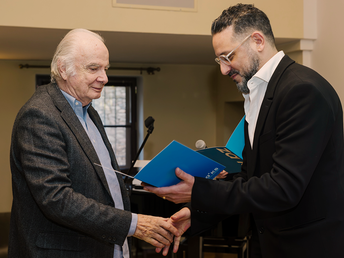 Ryszard Bańkowicz i Ferid Lakhdar, fot. Anna Hernik