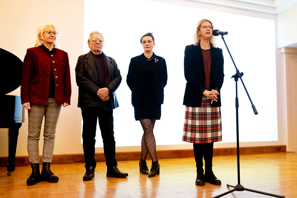 Hanna Kamińska, Przemysław Śliwa, Kaya Kołodziejczyk, Zofia Rudnicka fot.: Karpati&Zarewicz