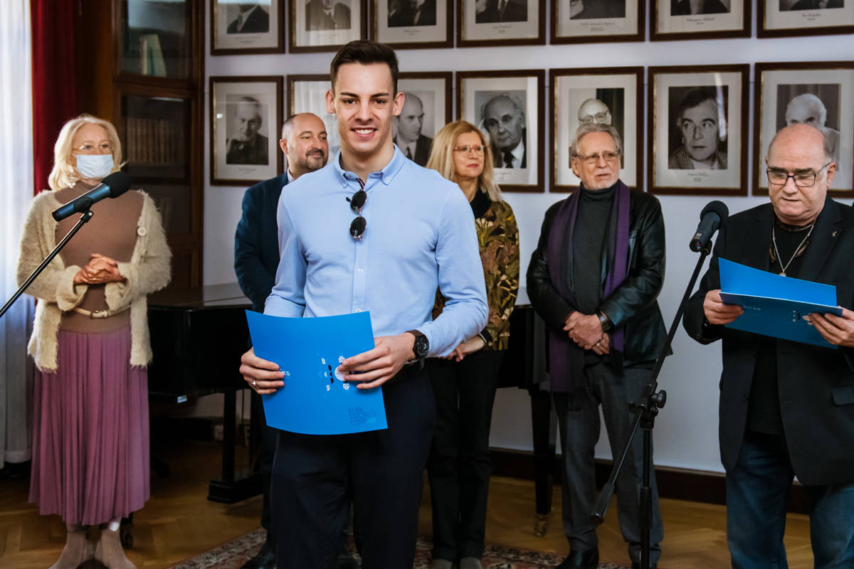 Hanna Kamińska, Janusz Fogler, Joshua Legge, Zofia Rudnicka, Przemysław Śliwa, Emil Wesołowski. Fot. Karpati&Zarewicz
