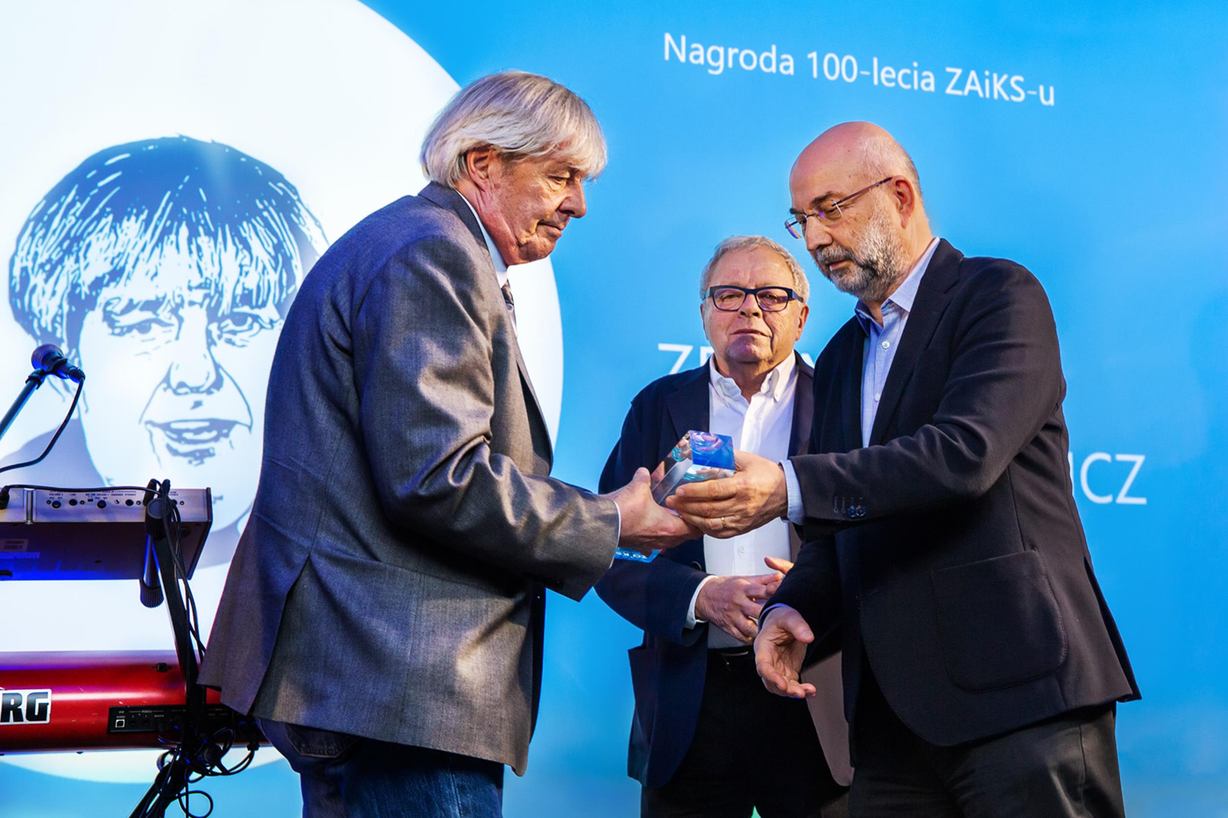 Zbigniew Benedyktowicz, Michał Komar, Janusz Fogler fot. Karpati&Zarewicz