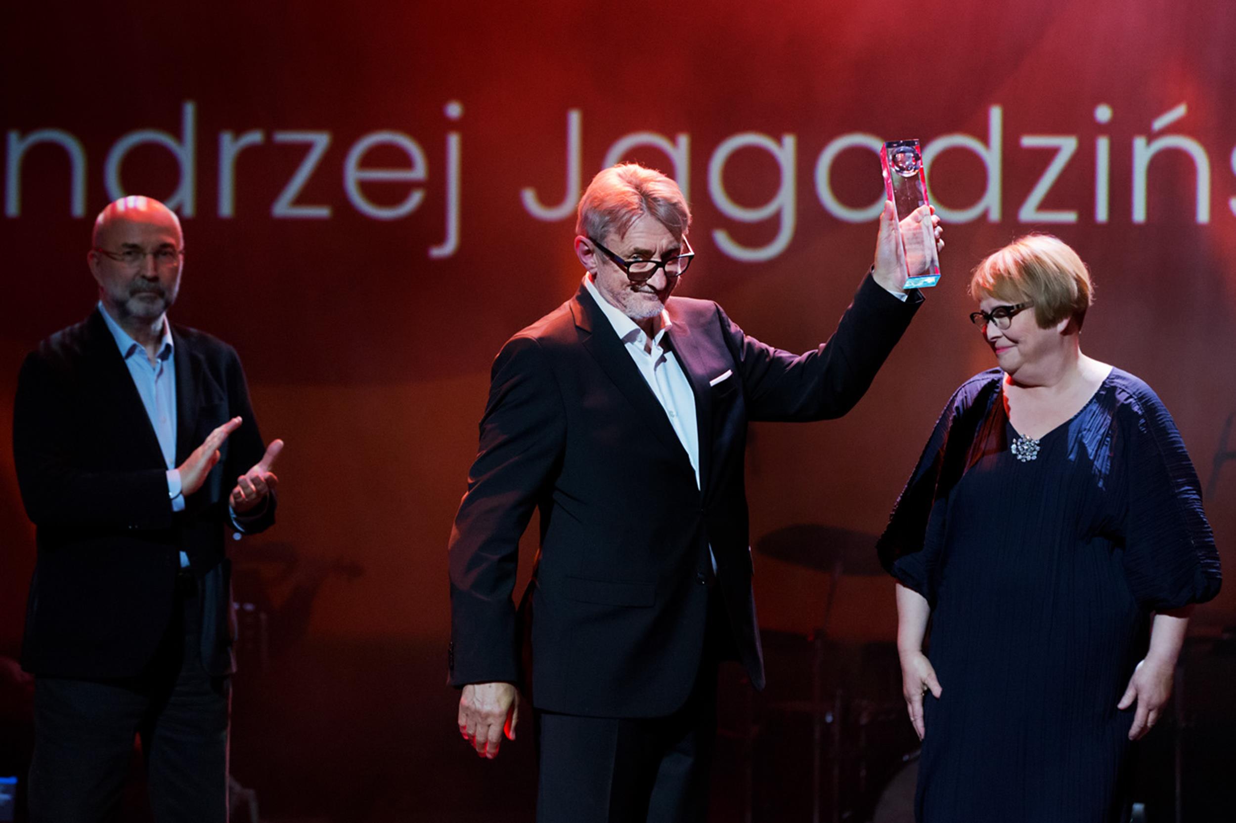 Janusz Fogler, Andrzej Jagodziński i Ilona Łepkowska. Fot Karpati&Zarewicz