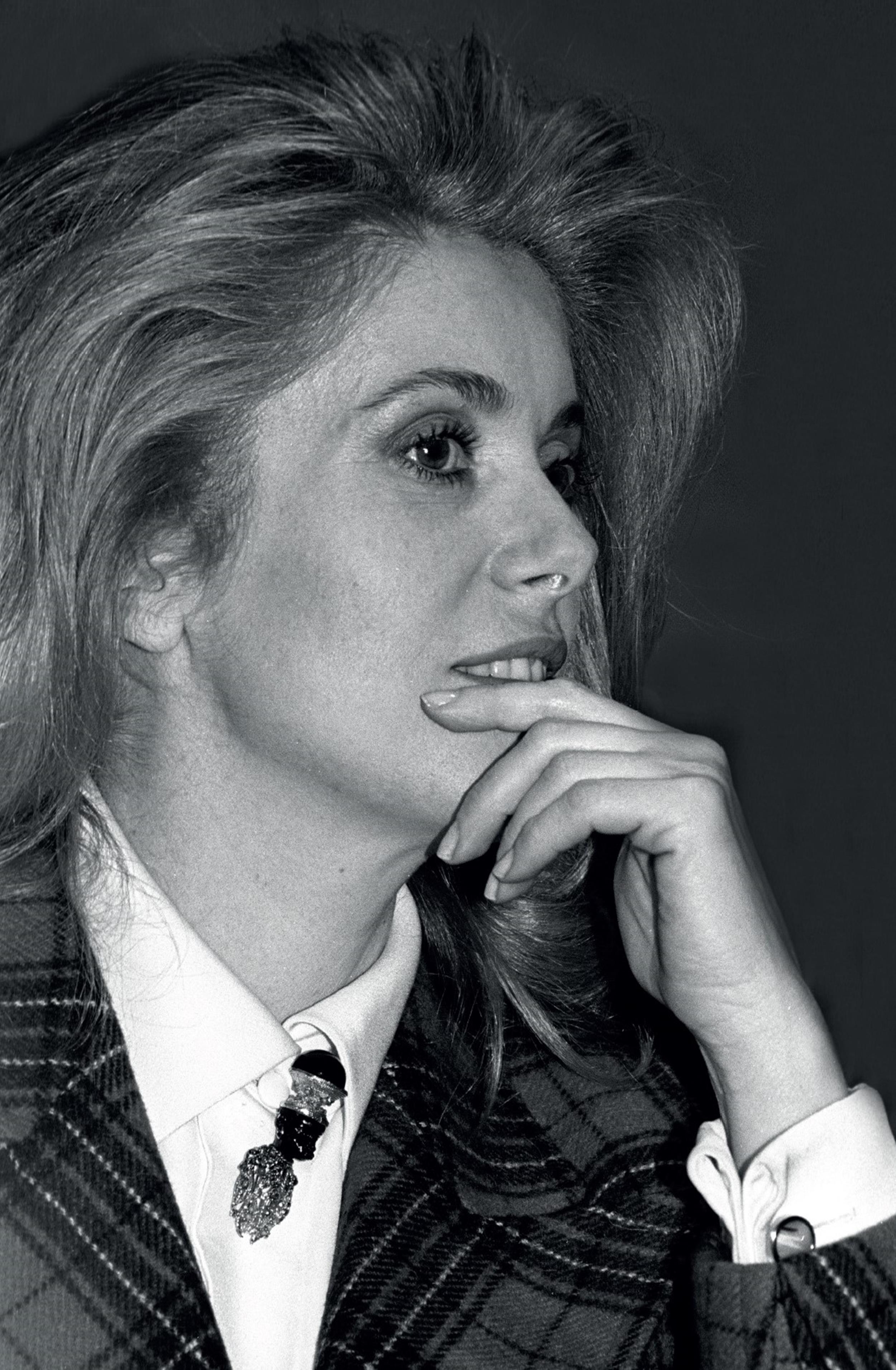 Catherine Deneuve, 23 Marca 1987, Nowy Jork Fot. Czesław Czapliński