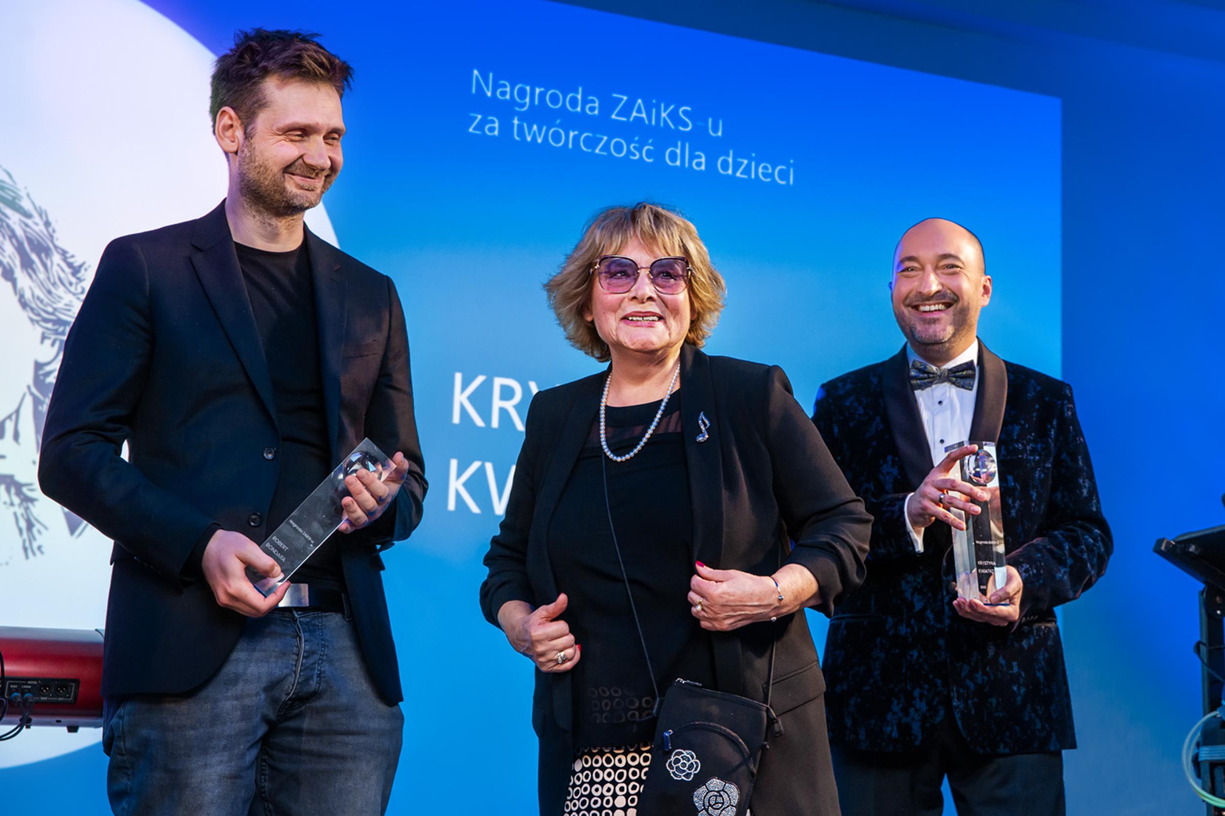 Robert Bondara, Krystyna Kwiatkowska, Miłosz Bembinow fot. Karpati&Zarewicz