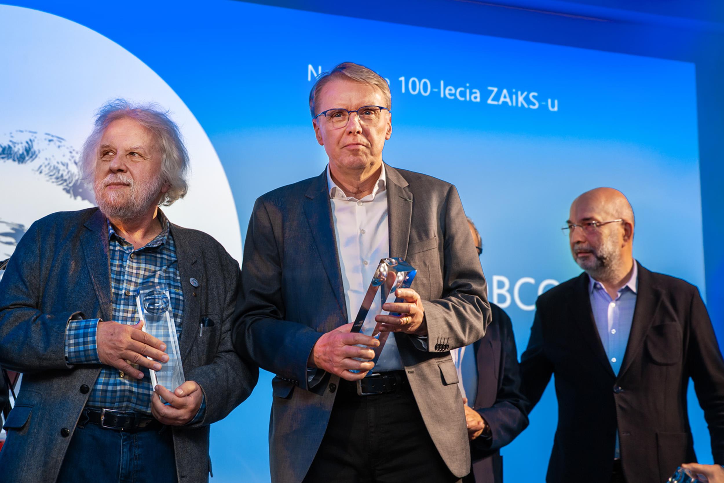 Jerzy Illg,  Henryk Woźniakowski, Janusz Fogler fot. Karpati&Zarewicz