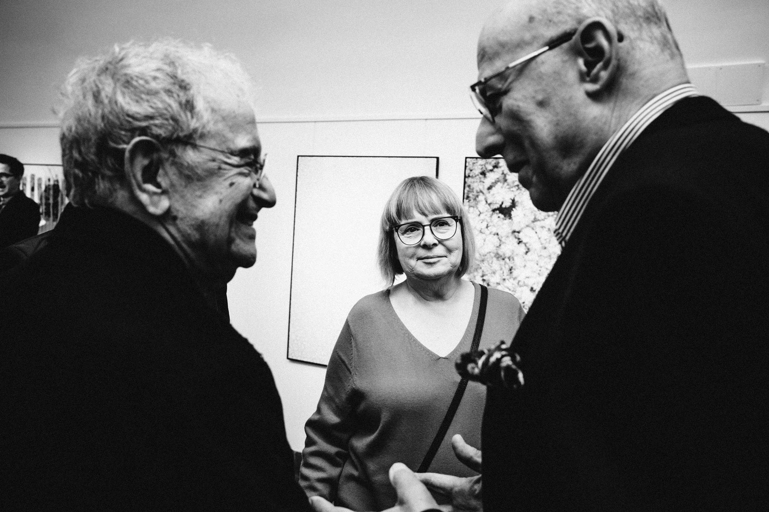 Ryszard Horowitz, Ilona Łepkowska, Czesław Bielecki Fot.Karpati&Zarewicz