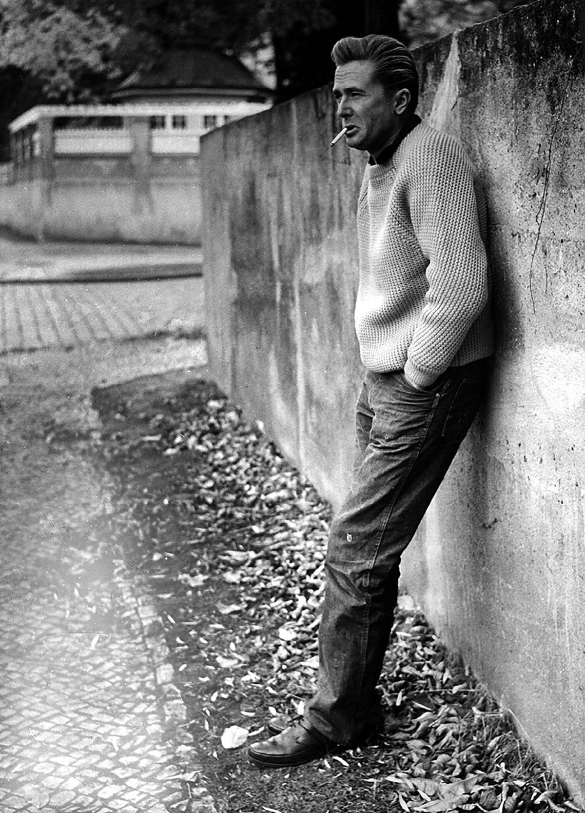 Marek Hłasko, Berlin, 1960, fot. Friedrich / Forum