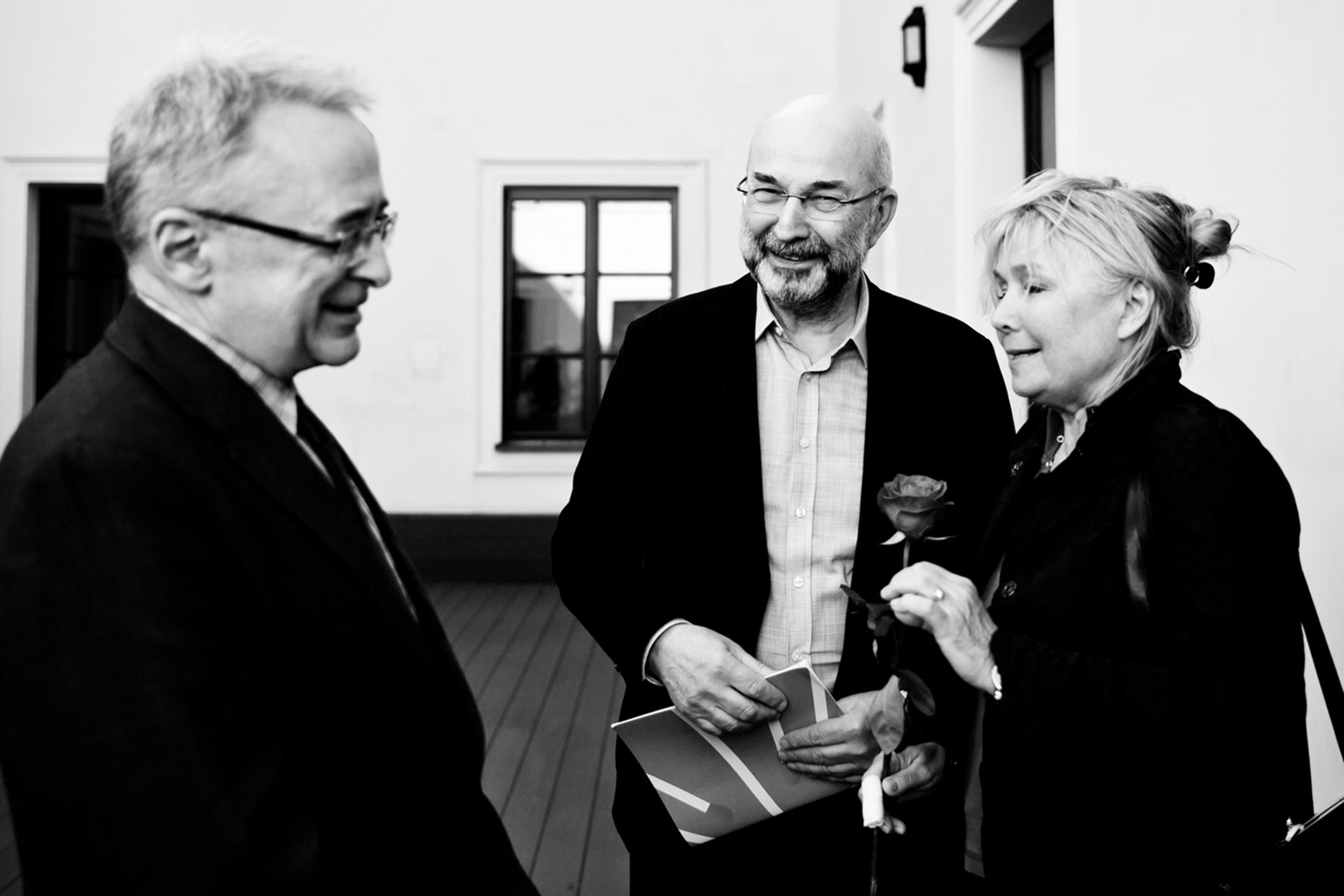 Adam Pomorski, Janusz Fogler i Jolanta Kessler. Fot. Karpati&Zarewicz