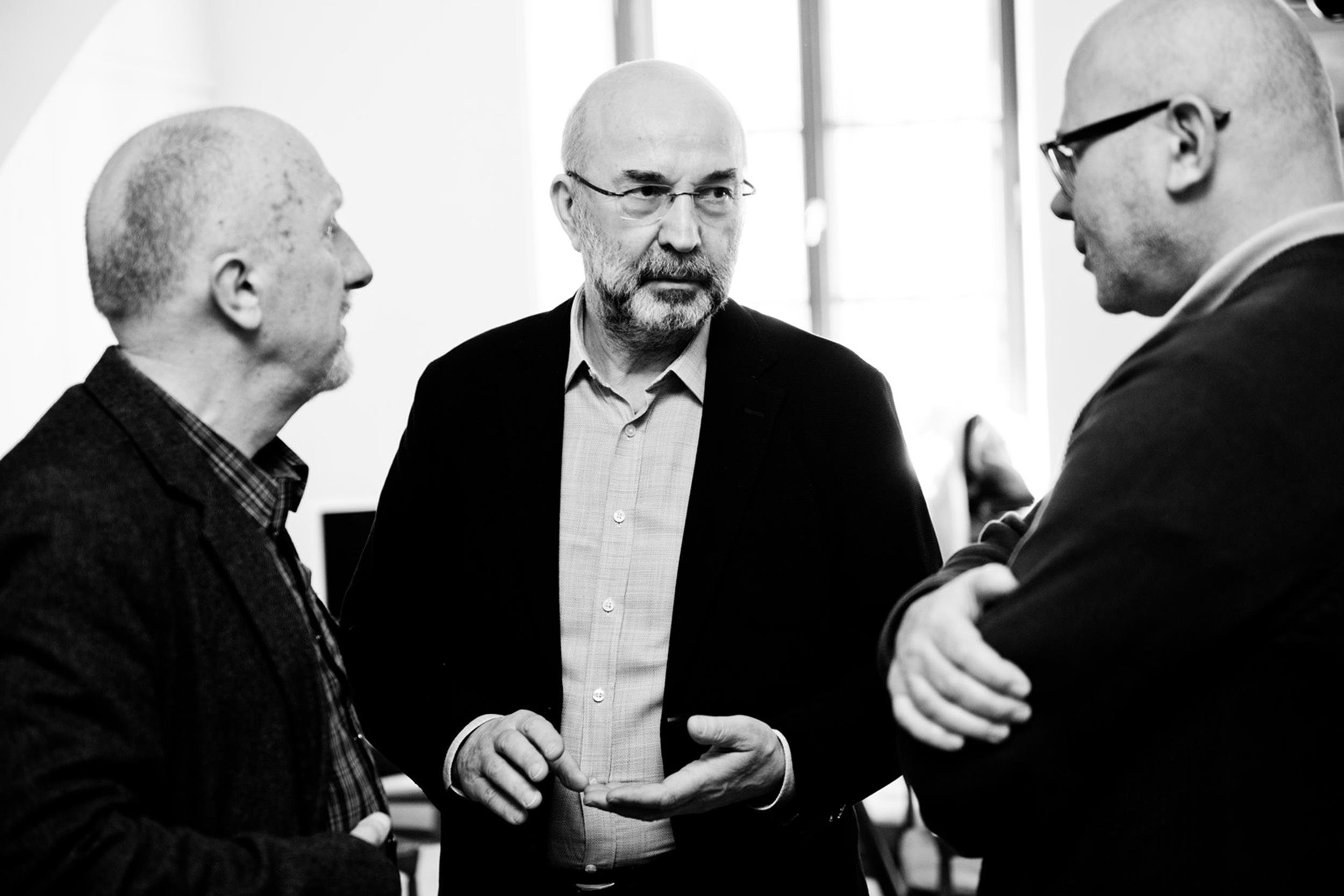 Zbigniew Machej, Janusz Fogler i Marcin Sendecki. Fot. Karpati&Zarewicz