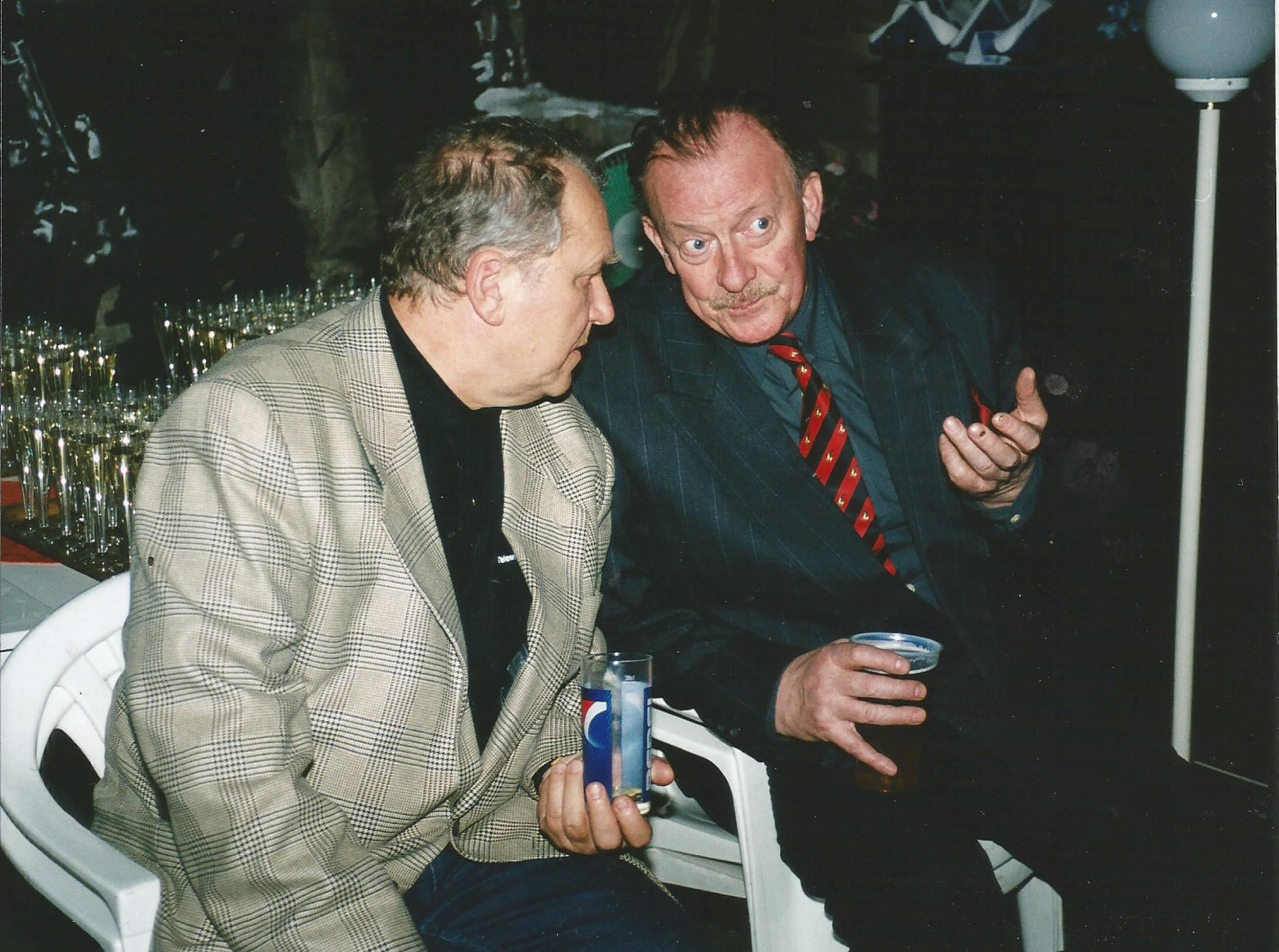 Marek Gaszyński (z lewej) i Roman Waschko. Fot. Archiwum prywatne Marka Gaszyńskiego